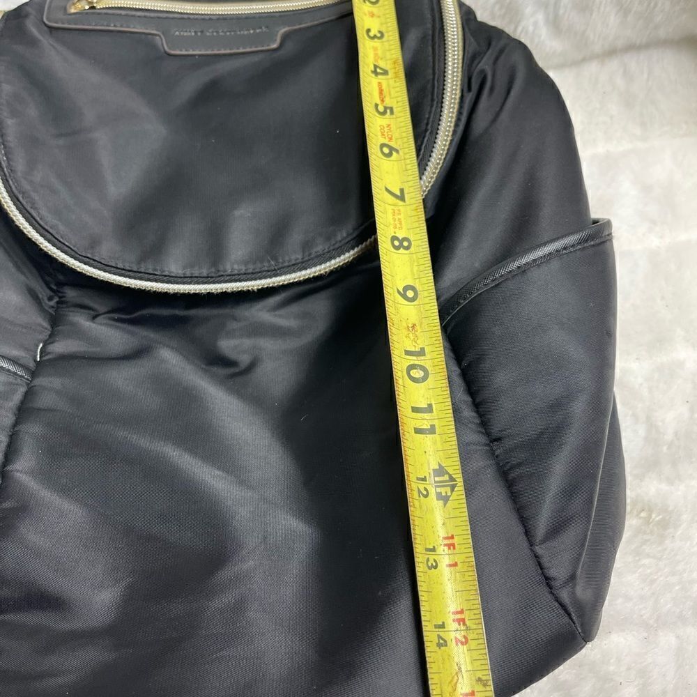 Aimee Kestenberg large Nylon bucket shape backpack with gold tone hardwares - Picture 6 of 12